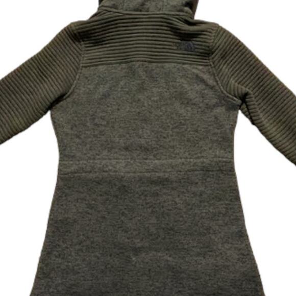 The North Face Green/Gray Jacket Sweater | Size M - Picture 5 of 6